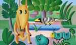 Tarsila do Amaral, El coco, 1924. Centre national des arts plastiques, París